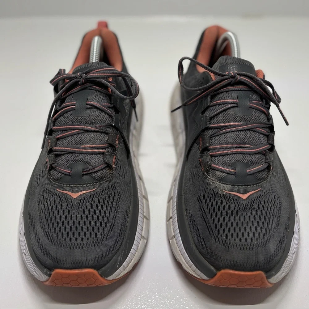 HOKA Gaviota 2 Women’s Running Shoes Size 11 Black Coral Stability Sneakers - Picture 4 of 13